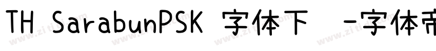 TH SarabunPSK 字体下载字体转换